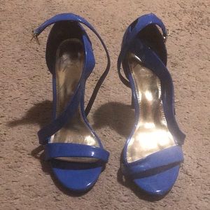 Blue High heels 4 inch